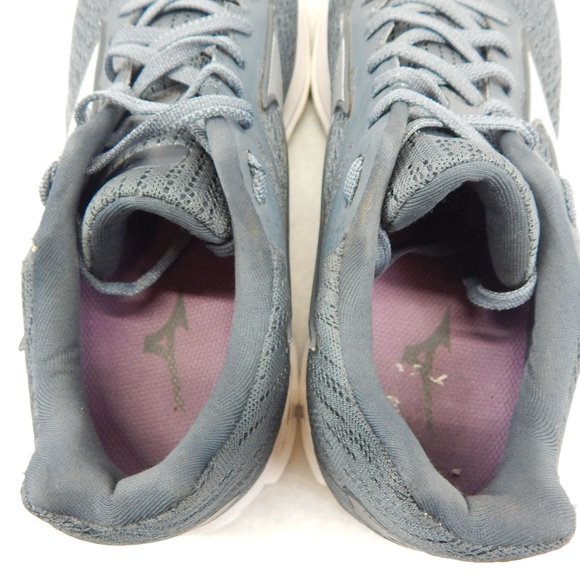 Mizuno Womens Wave Rider 23 Citadel-Glacier Running Shoes Size 8.5 - Picture 12 of 13